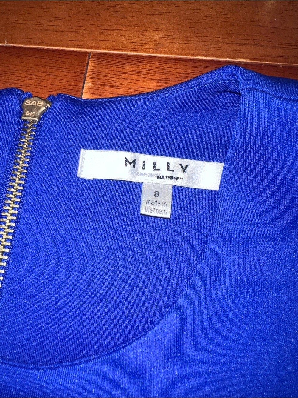 Milly Vibrant Cobalt Sheath Dress - Picture 2 of 4